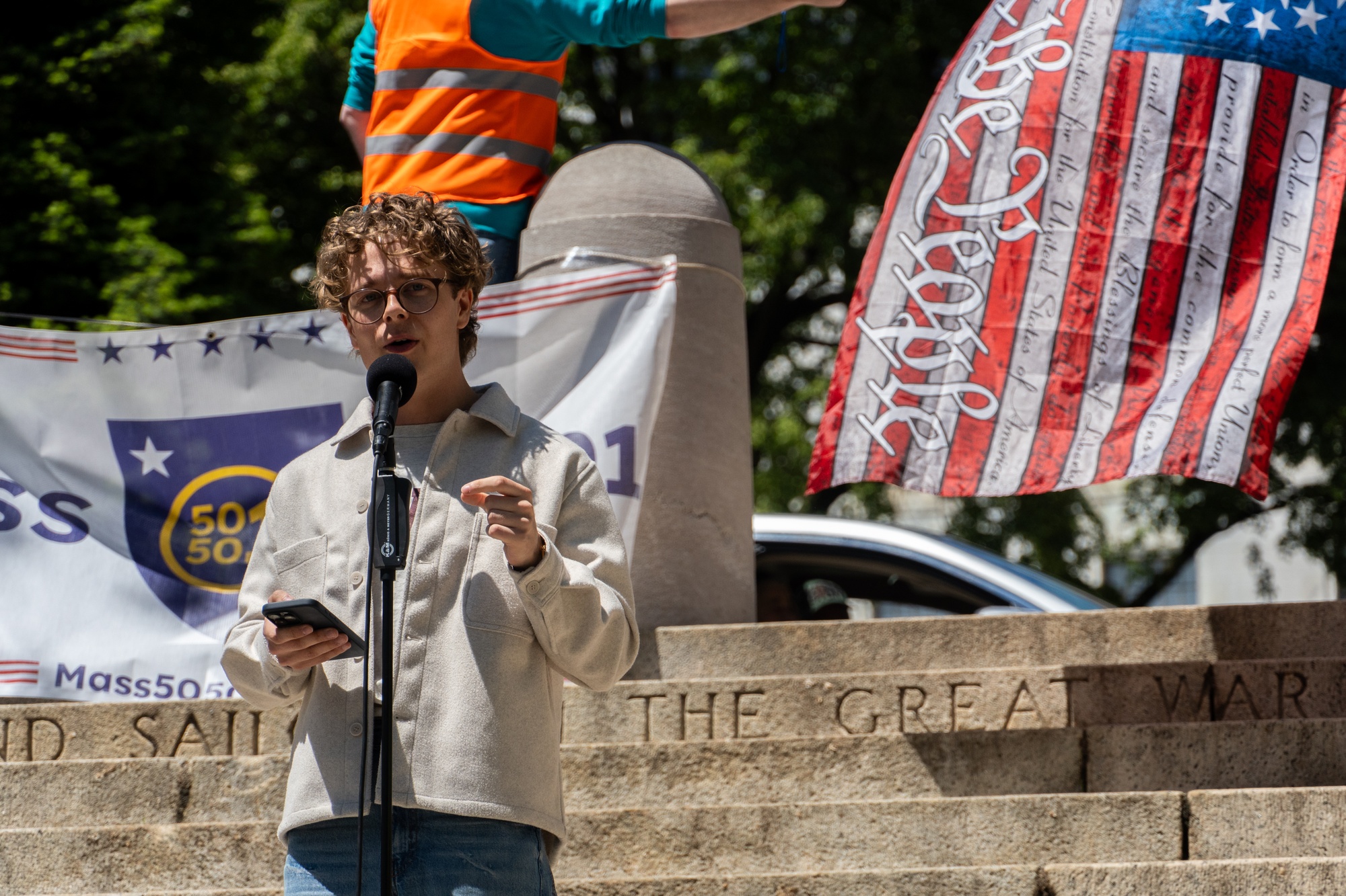 ‘It is Pure Fascism’: More Than 100 Rally Against ICE in Boston Common ...