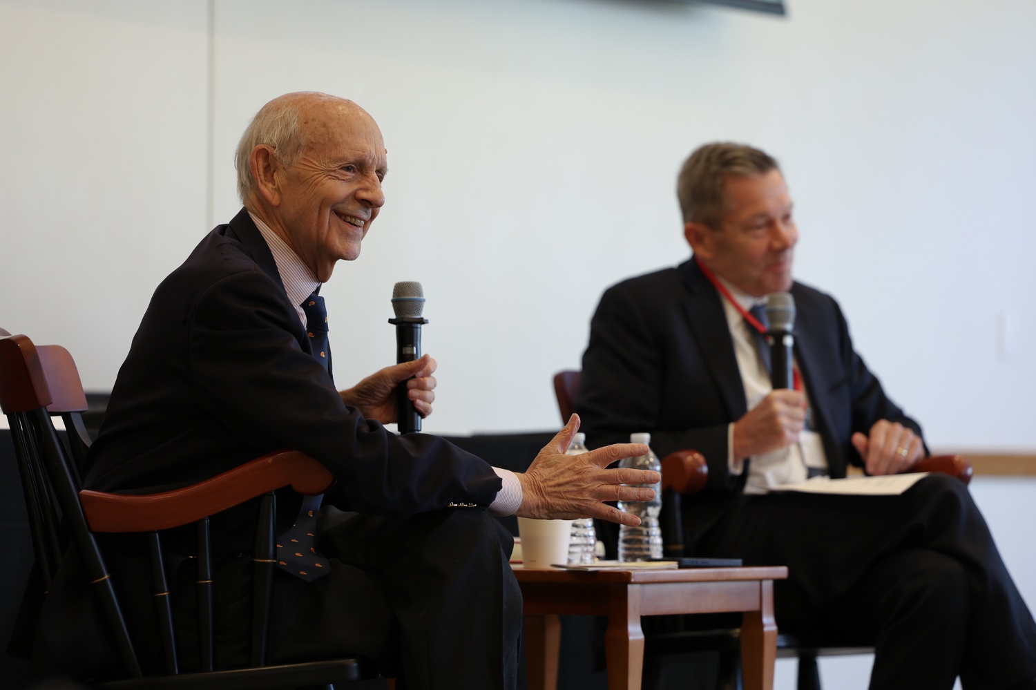 Justice Stephen Breyer speaks on judicial review in an event hosted by Harvard Law Review and the Texas A&amp;M University Center on the Structural Constitution.