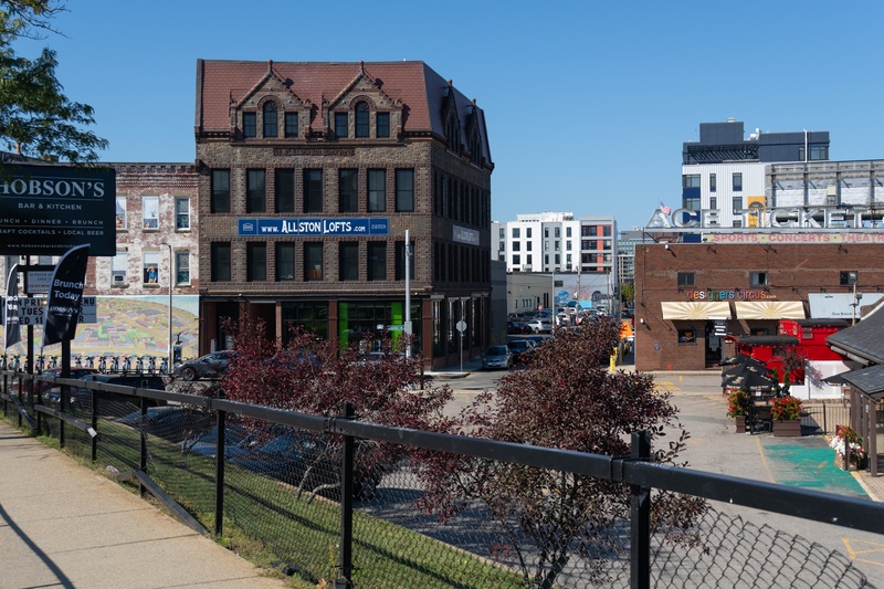 Allston at Cambridge and Franklin Streets