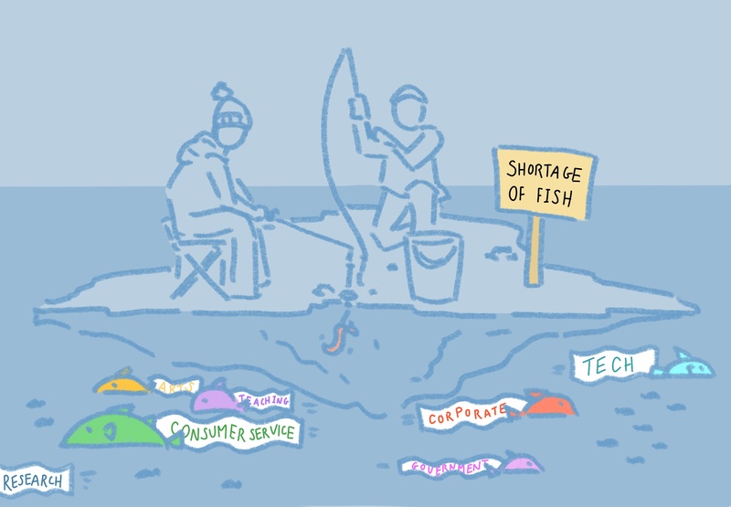 Hiring Freeze Graphic