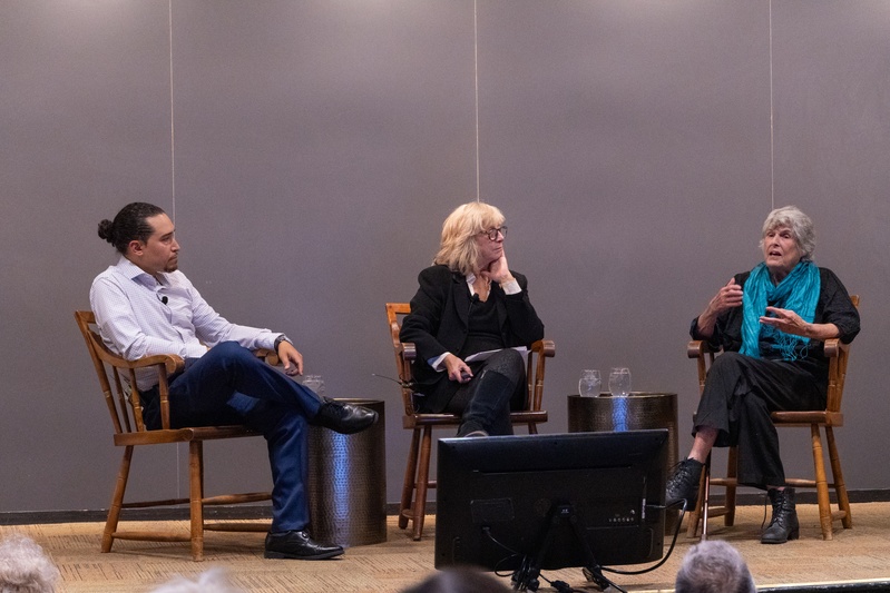 Clemency Chase Coggins at Maya Legacy Talk