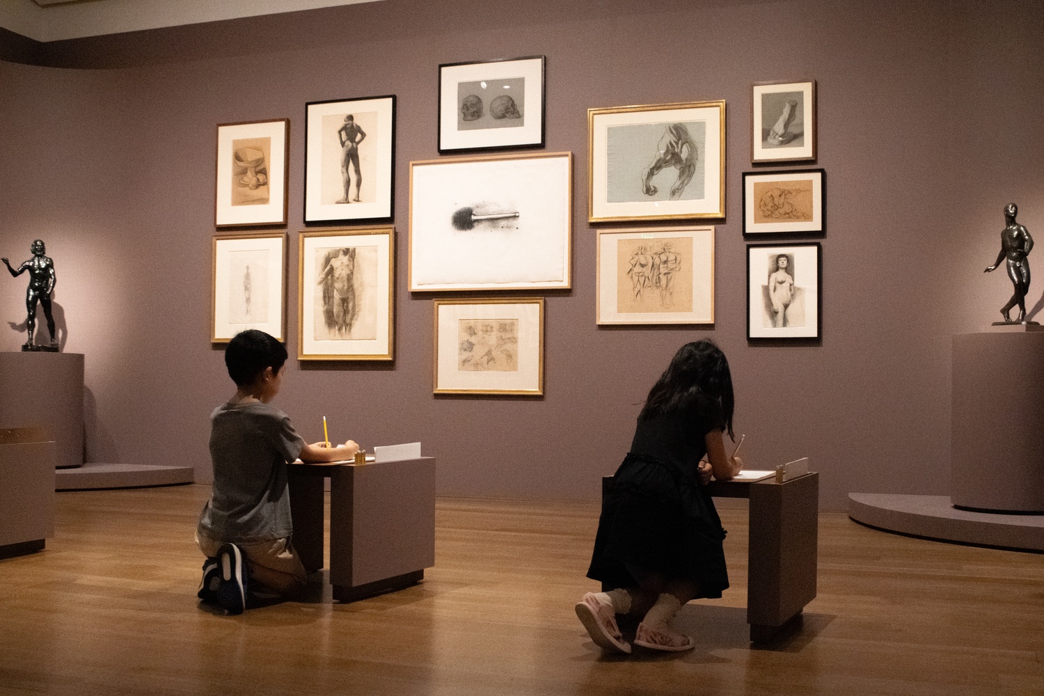 “Sketch, Shade, and Smudge” will be on display in the Special Exhibitions Gallery of the Harvard Art Museums until Jan. 18.