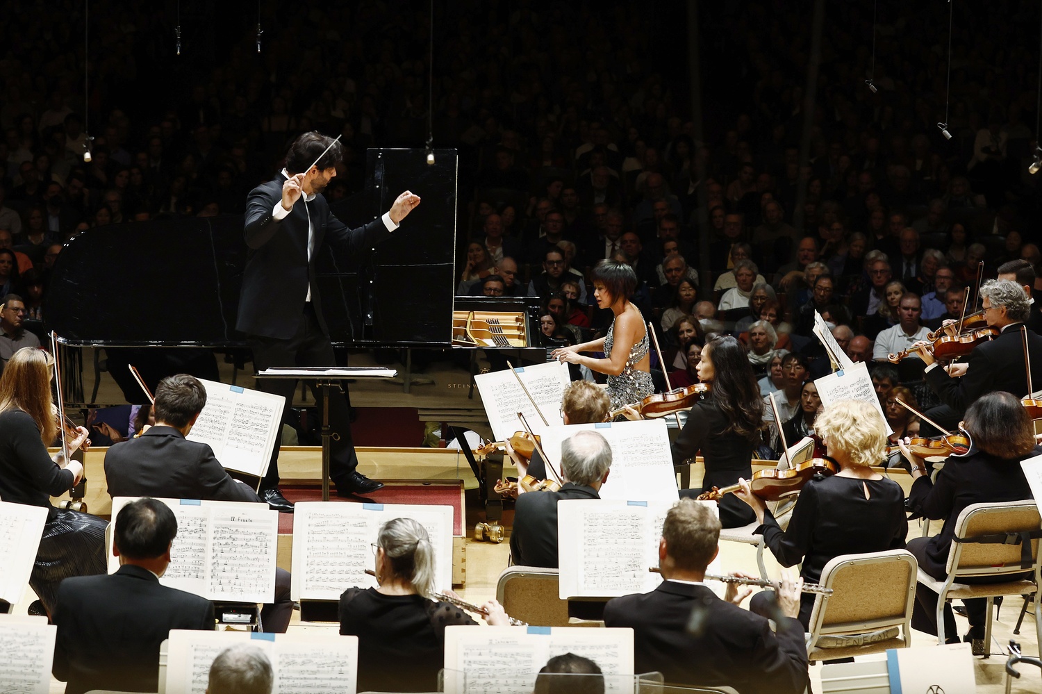 Yuja Wang and the Boston Symphony Orchestra performed on Oct. 23-25 at Symphony Hall.