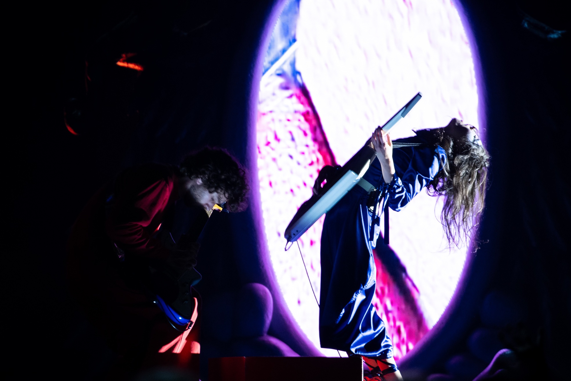 Magdalena Bay performed at MGM Musical Hall on Oct. 24.