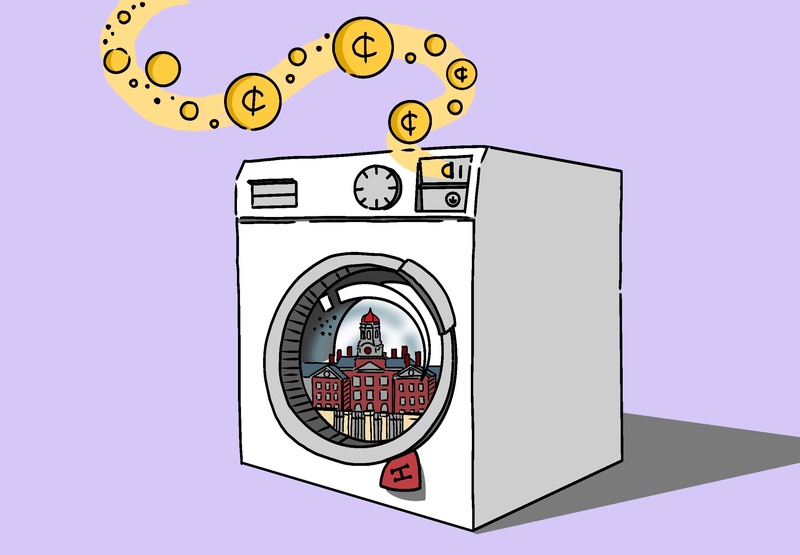 Laundry Money Graphic