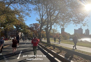 Running by the Charles