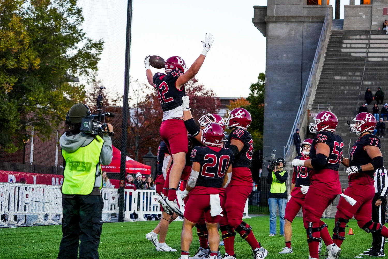 The Crimson hopes to extend its winning streak to eight in a matchup with Columbia this weekend.