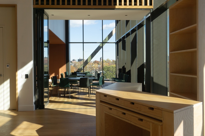 Interior of David Rubenstein Treehouse