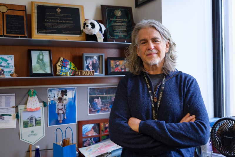 Dr. John Quackenbush the Chair of the Department of Biostatistics at the Harvard TH Chan School of Public Health