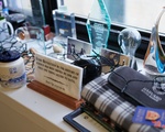 Awards and Memorabilia in Dr. John Quackenbush's Office
