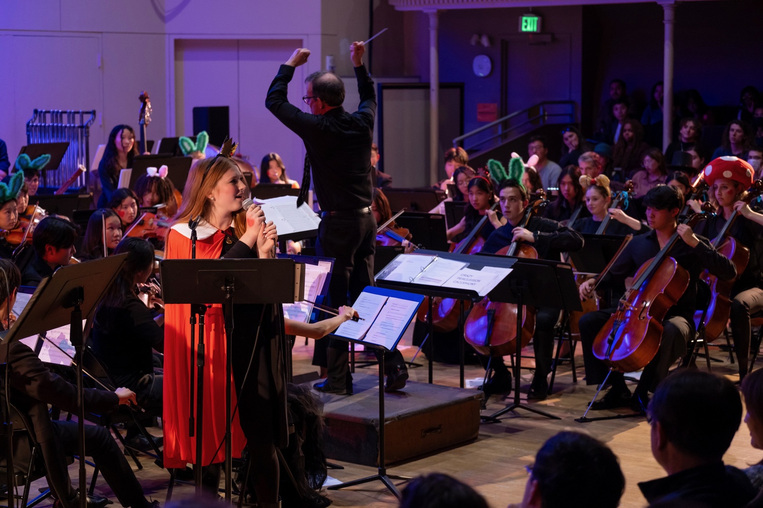 The Harvard Pops Orchestra performed in Lowell Lecture Hall on Oct. 25.