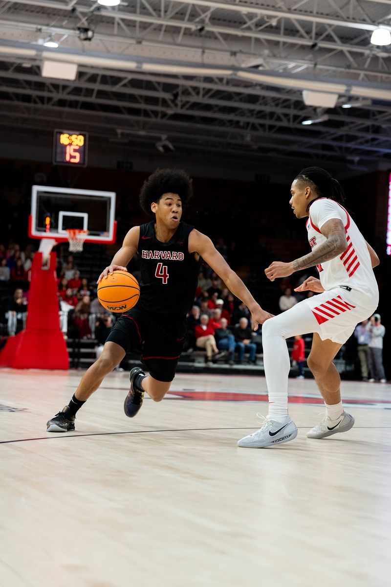 Robert Hinton Drives To Basket Against Marist Defender