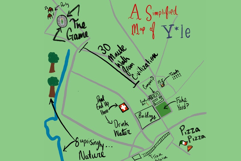 Simplified Map of Yale