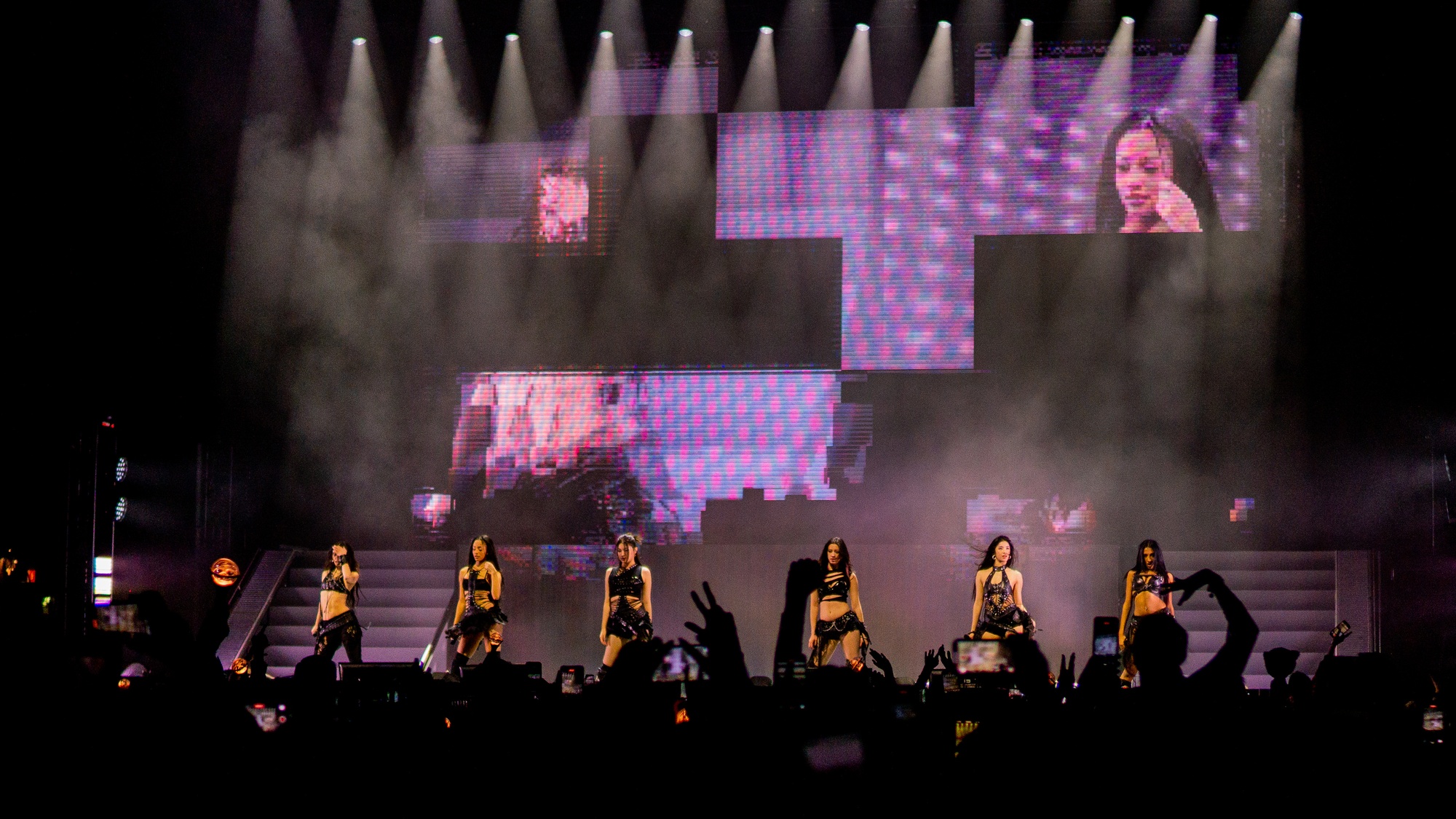 KATSEYE performed at MGM Music Hall on Nov. 19.