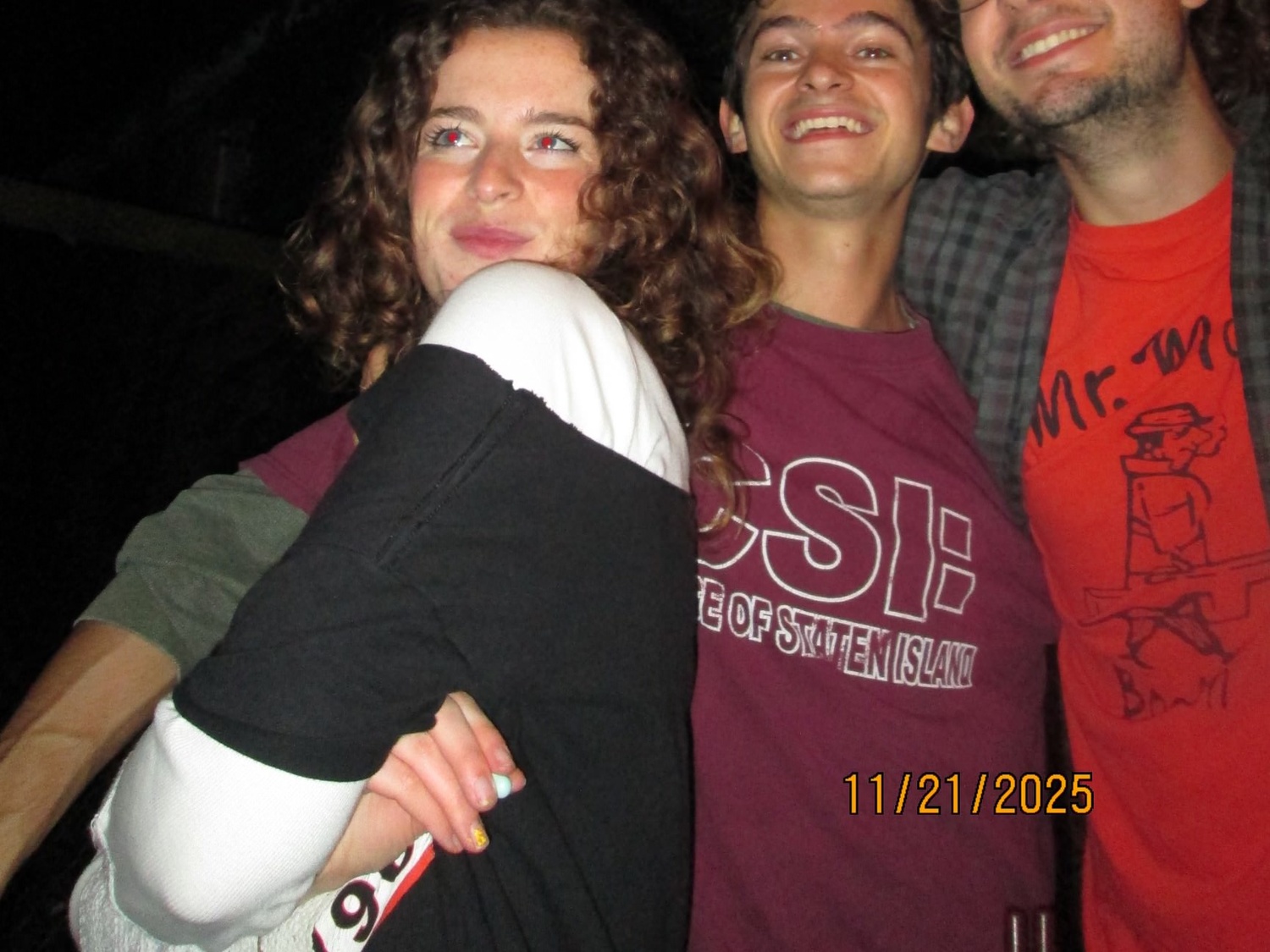 The Hat Party is made up of Molly E. Egan ’26, Cal K. Levine ’26, and Max M. Jepsen ’26.