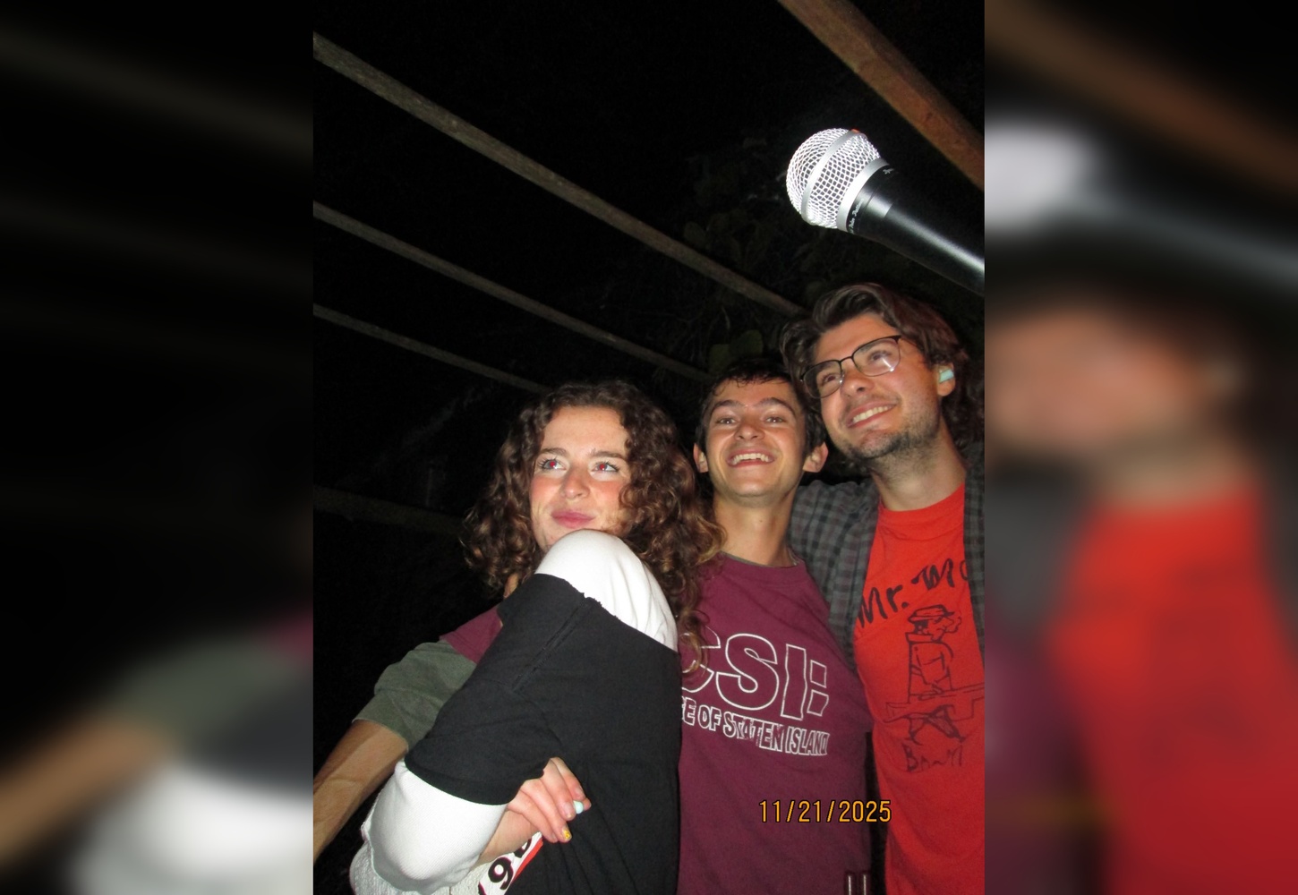 The Hat Party is made up of Molly E. Egan ’26, Cal K. Levine ’26, and Max M. Jepsen ’26.