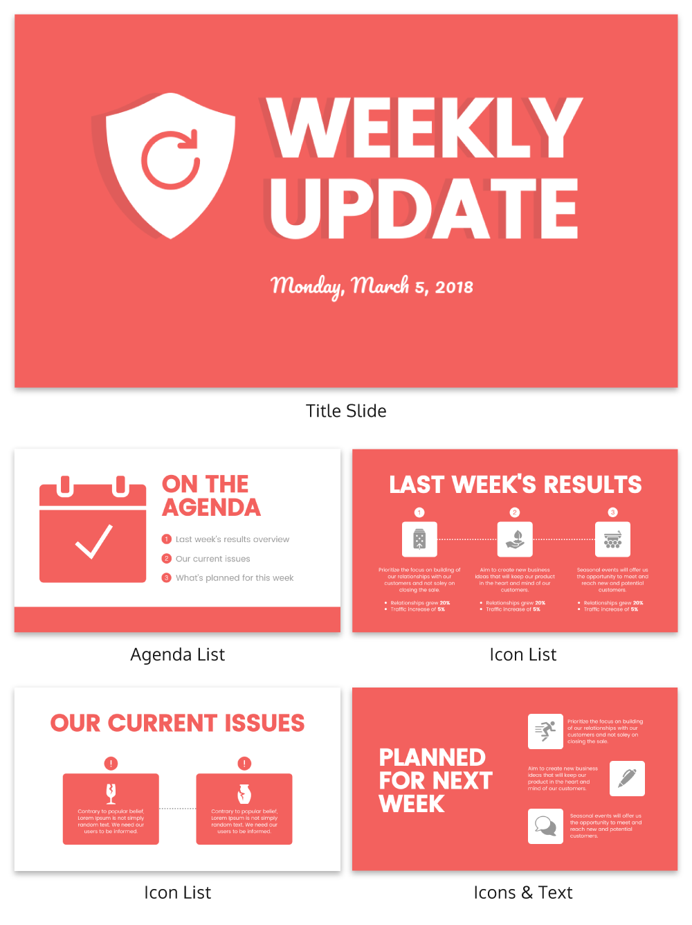 Business Update Template