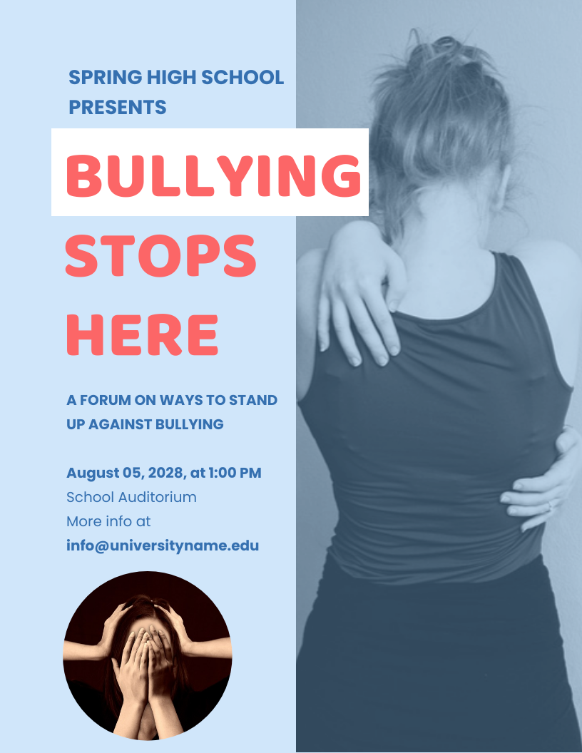 Anti Bullying Posters