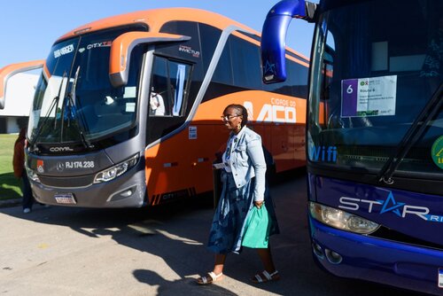 AIDS 2026, the 26th International AIDS Conference. Rio de Janeiro, Brazil.
Monday, 27 July 2026.

GENCON. Arrival of delegates. 

©️ Rogério von Krüger / IAS