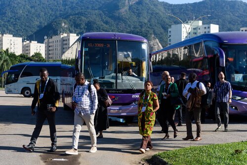 AIDS 2026, the 26th International AIDS Conference. Rio de Janeiro, Brazil.
Monday, 27 July 2026.

GENCON. Arrival of delegates. 

©️ Rogério von Krüger / IAS