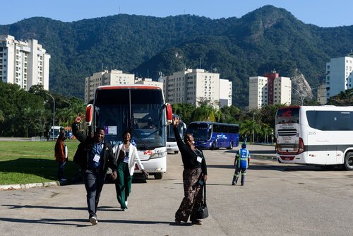 AIDS 2026, the 26th International AIDS Conference. Rio de Janeiro, Brazil.
Monday, 27 July 2026.

GENCON. Arrival of delegates. 

©️ Rogério von Krüger / IAS