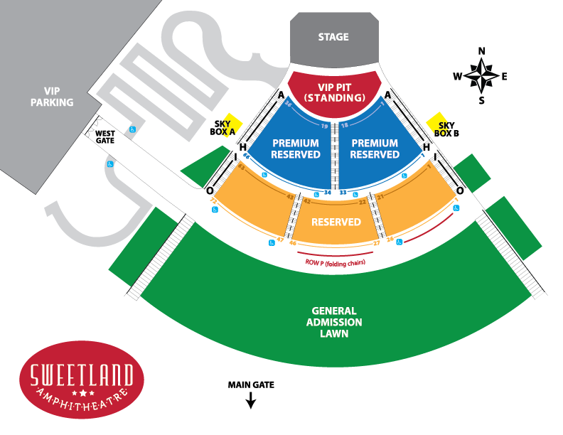 Sweetland Amphitheatre, LaGrange, Schedule Ticket Alternative