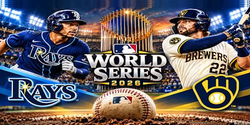 2026 World Series Tampa Bay Rays vs. Milwaukee Bre