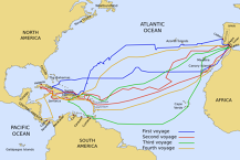 his voyage