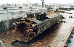 Russian submarine Kursk explosion