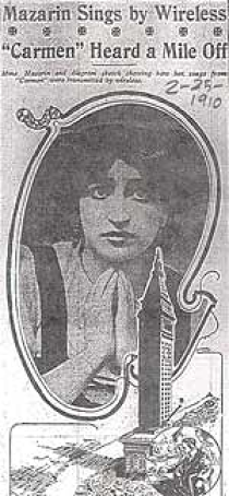 first public radio broadcast