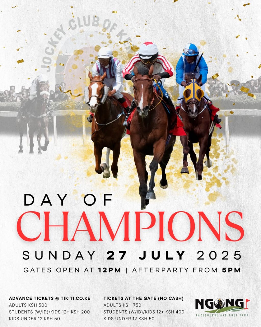 The Day of Champions Poster