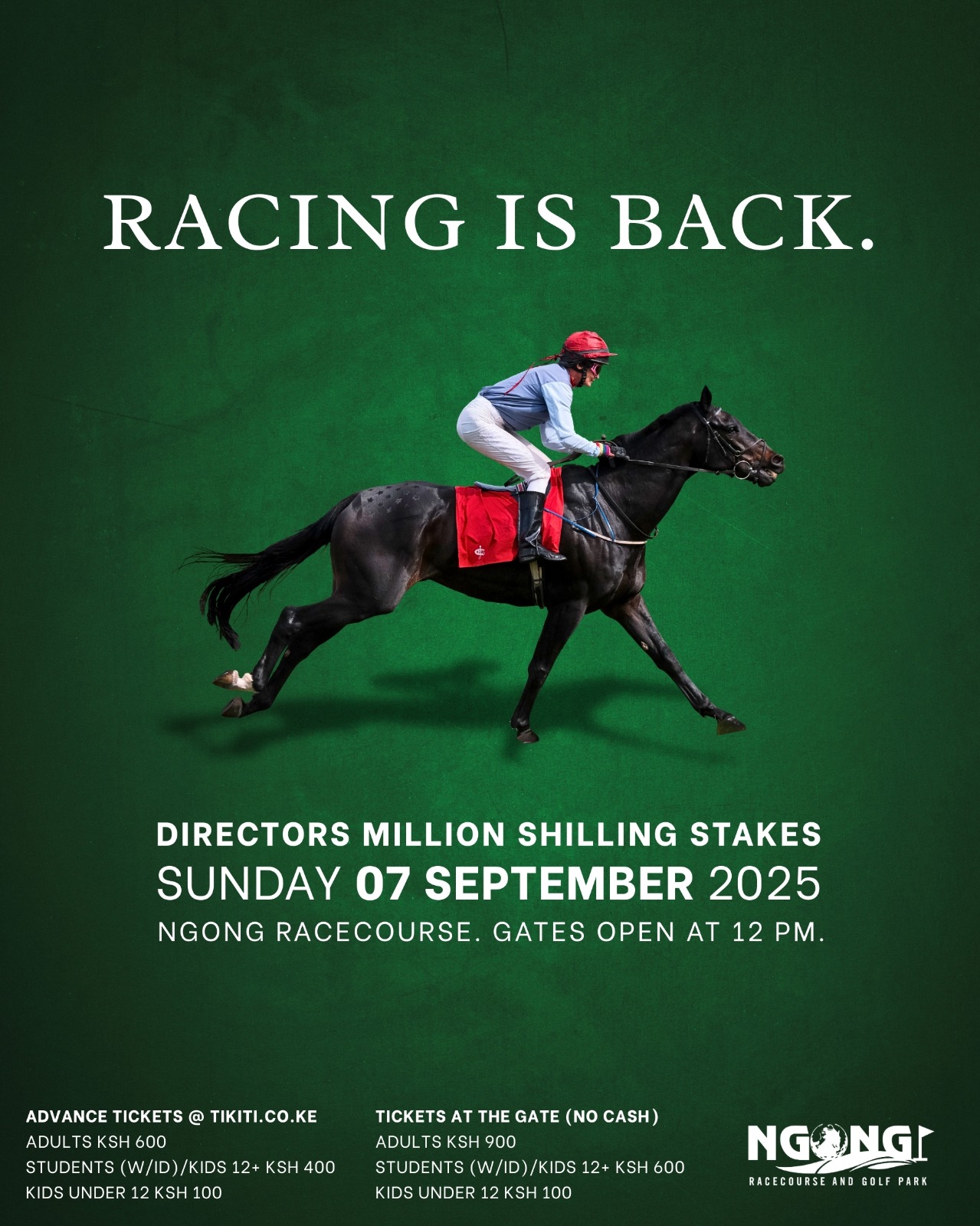 The Directors Million Shilling Stakes Poster