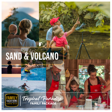 Tropical Paradise - Volcano & Sand