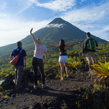 Abenteuer am Vulkan Arenal