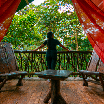 Willkommen in der La Tigra Rainforest Lodge