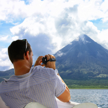 Nationalpark Arenal: Zu Land und zu Wasser