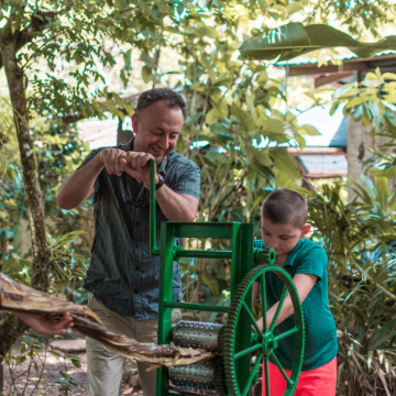 Traditionelle Bauernhof Tour