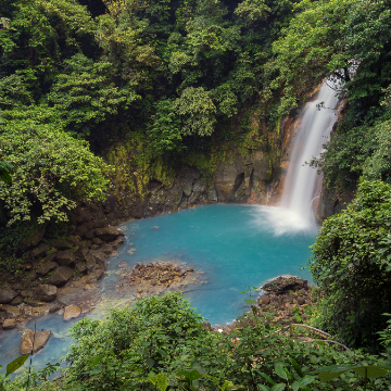 Nationalpark Tenorio: Wanderung zum himmelblauen Fluss (Rio Celeste)