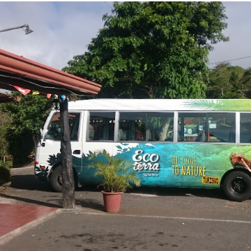 Shuttle von Guápiles nach La Fortuna
