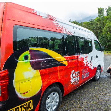 Shuttle from Jacó to La Fortuna
