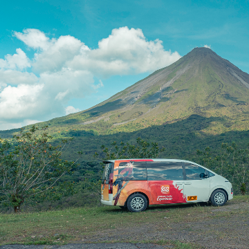 Shuttle von Manuel Antonio nach La Fortuna