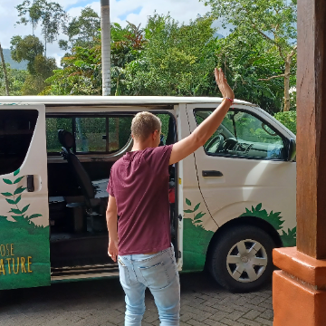 Shuttle von Conchal/Flamingo/Potrero nach La Fortuna