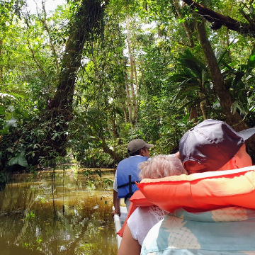 Shuttle von San José nach Tortuguero
