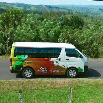 Shuttle von Puerto Viejo/Manzanillo nach Guápiles