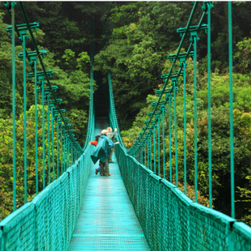Shuttle von Rincón de la Vieja nach Monteverde