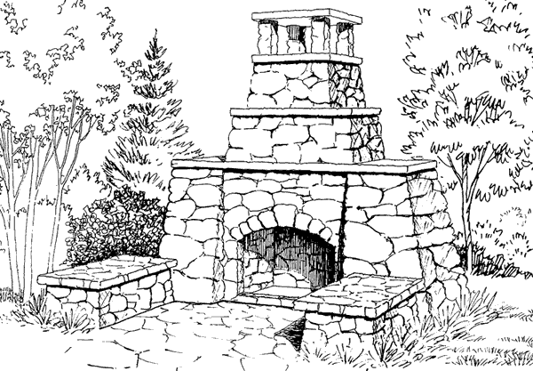 Country Fireplace