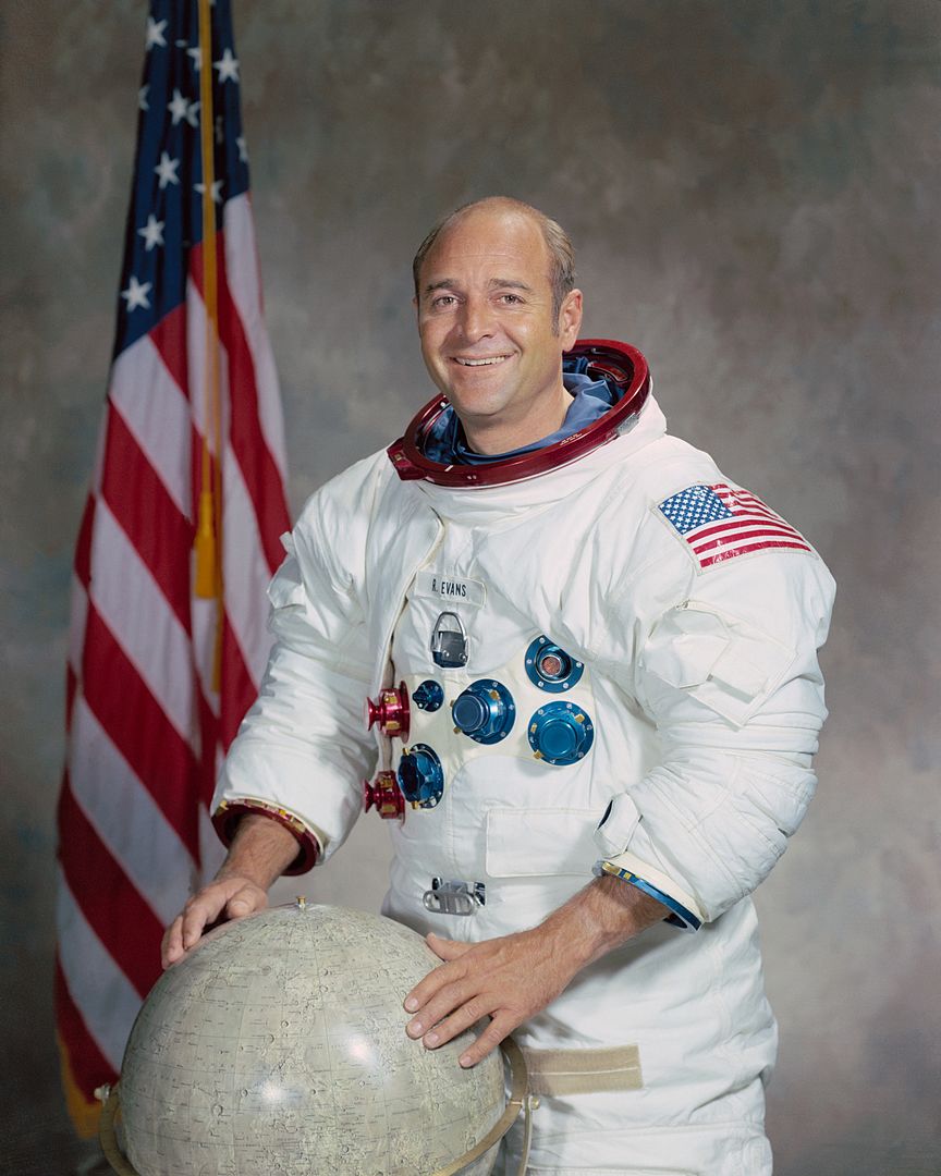 Command Module Pilot Ronald E. Evans Jr.