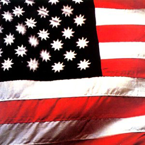 There's a Riot Goin' On : The original cover art for Riot featured a modified version of the flag of the United States, featuring a black canton with nine-point suns in place of a blue canton with five-point stars. Family Stone A&R director Steve Paley to
