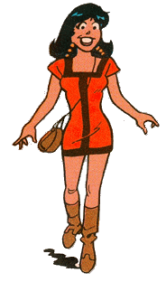 Veronica as seen in the 1991 story "Foul Weather Friends"