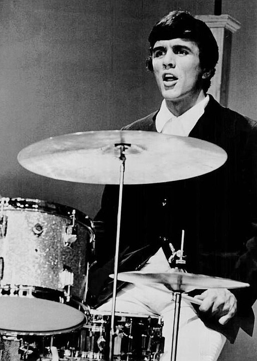 Dave Clark in a 1965 US television appearance with the Dave Clark Five